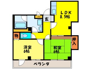 わいわいマンションの物件間取画像